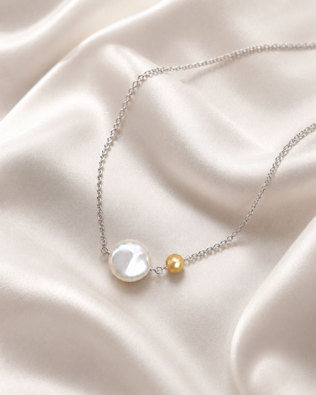 Baroque Duo Necklace