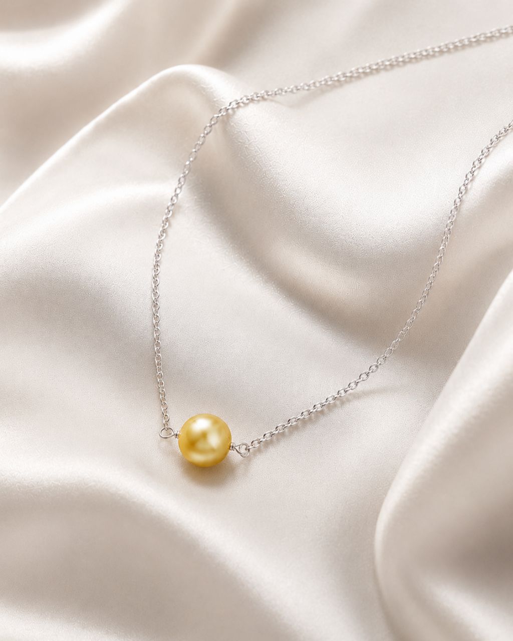 Honey Pearl Necklace