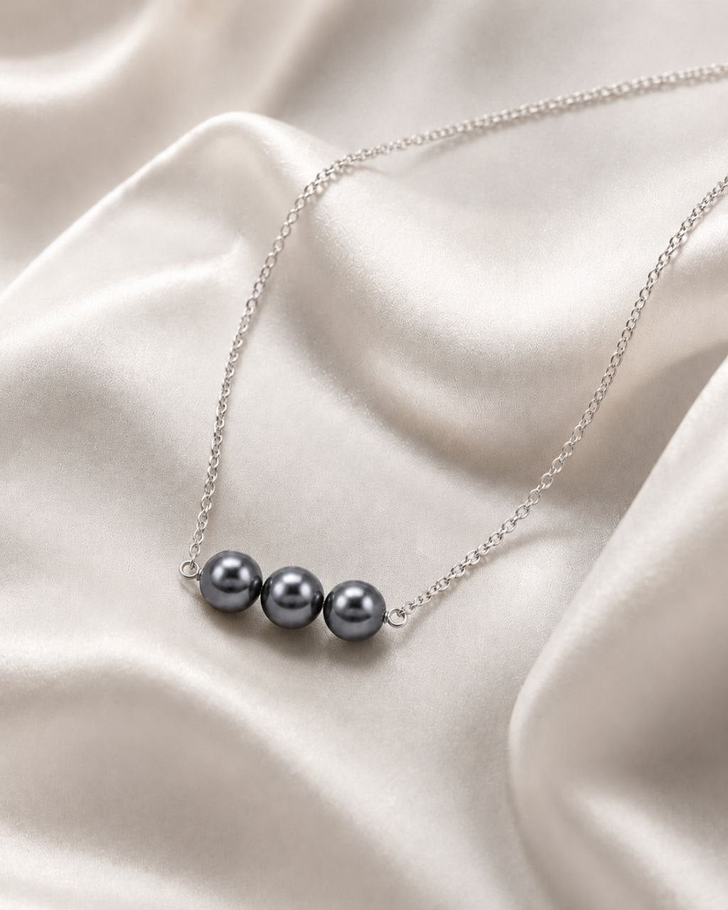 Midnight Pearl Necklace