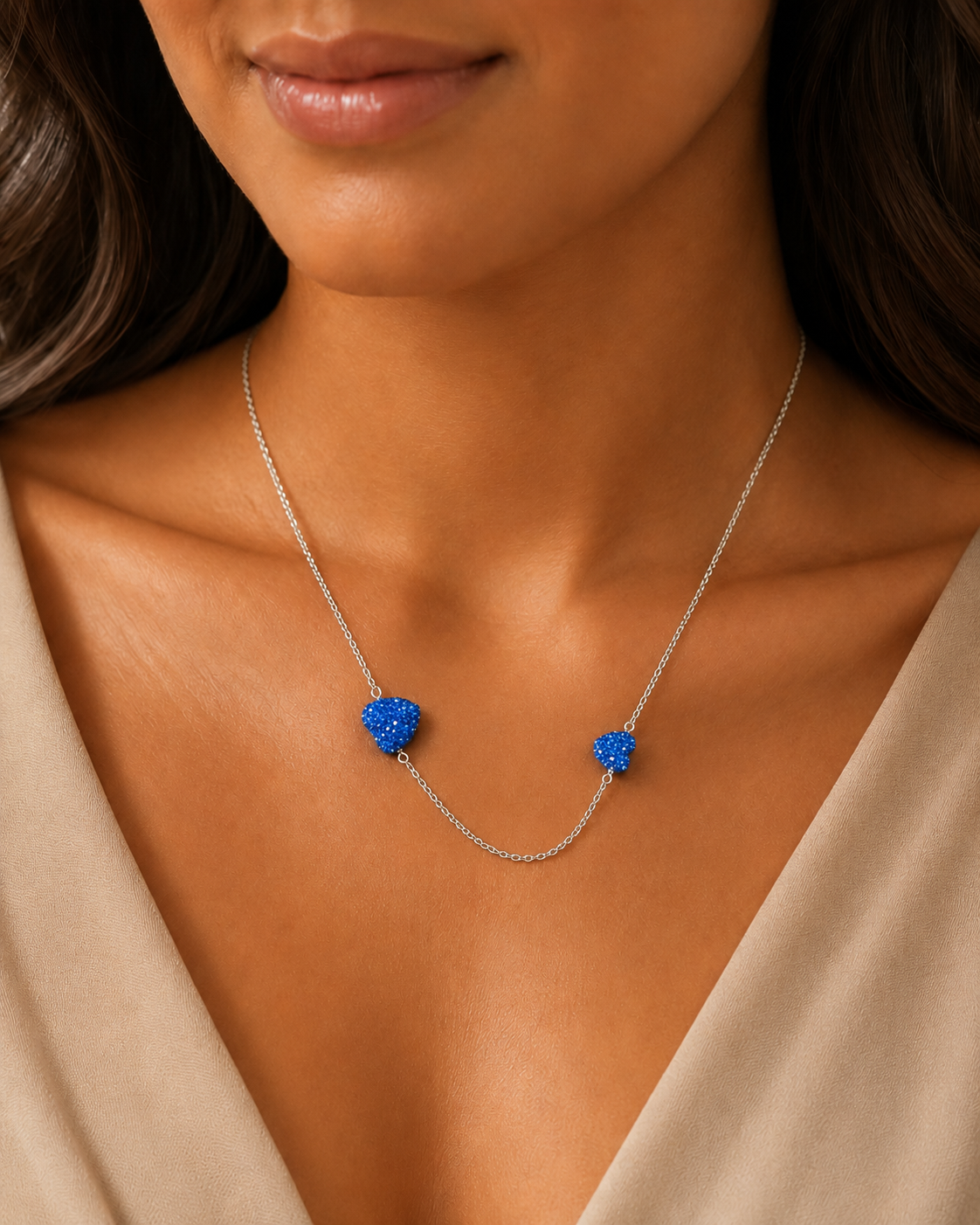 Twin Heart Necklace