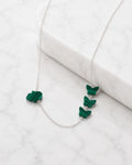 Emerald Butterfly Necklace